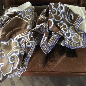 Pucci cashmere fringed scarf 2004 new SOLD